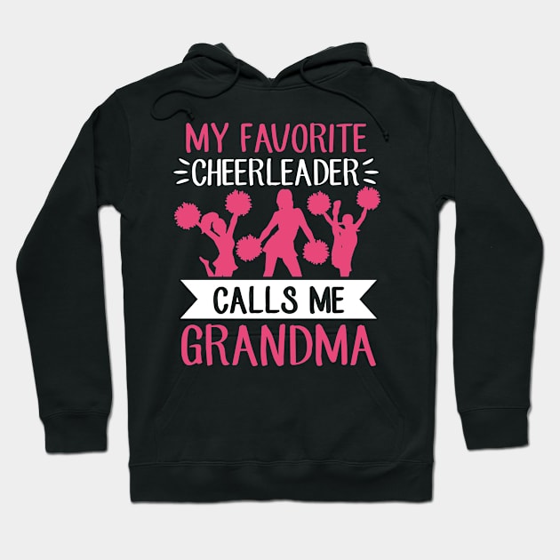 Cheerleading Grandma Quote for your Cheer Grandma Hoodie by ErdnussbutterToast